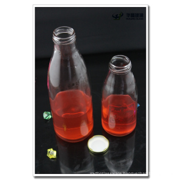 1000ml 35oz Glass Milk Bottle with Cap